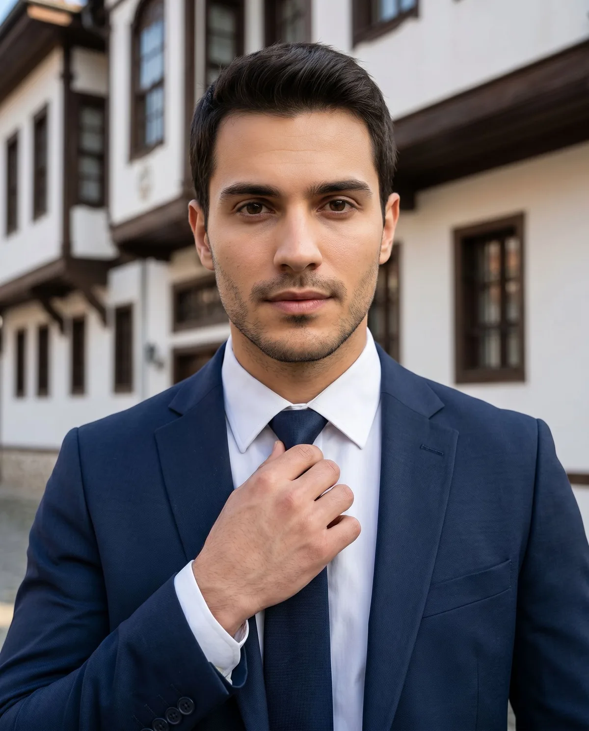 Lacivert Slim Fit Takım Elbise - 3