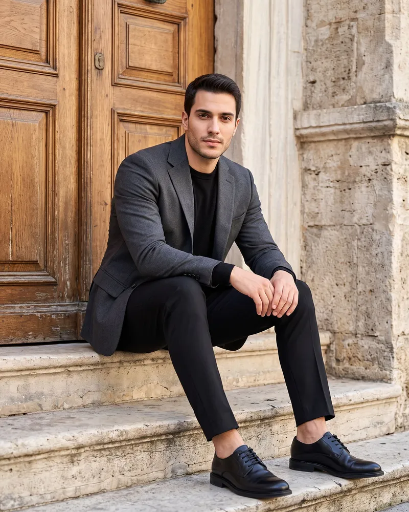 Füme Blazer Ceket - Beyefendi Çorum