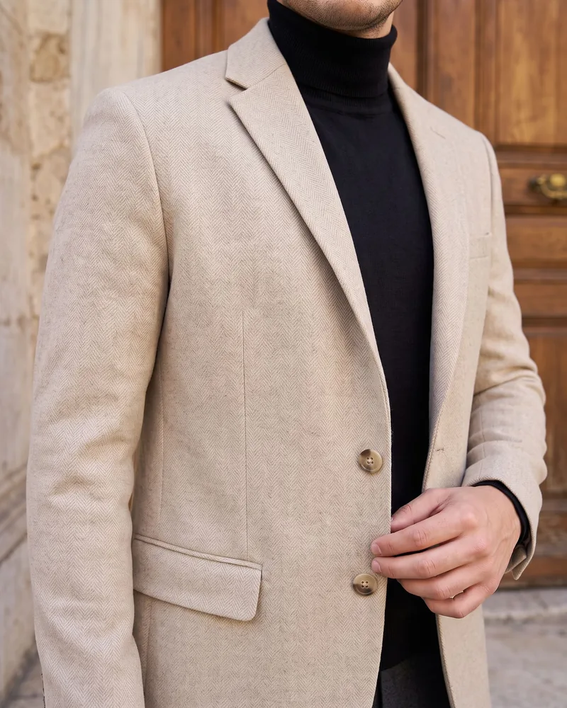Açık Bej Ceket - 2