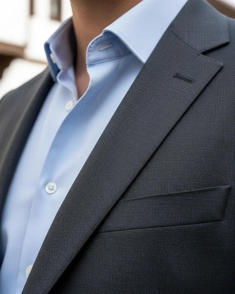 Antrasit Regular Fit Takım Elbise - 2