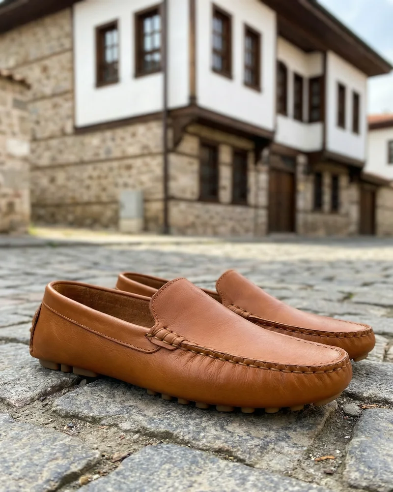 Taba Deri Mokasen - Beyefendi Çorum