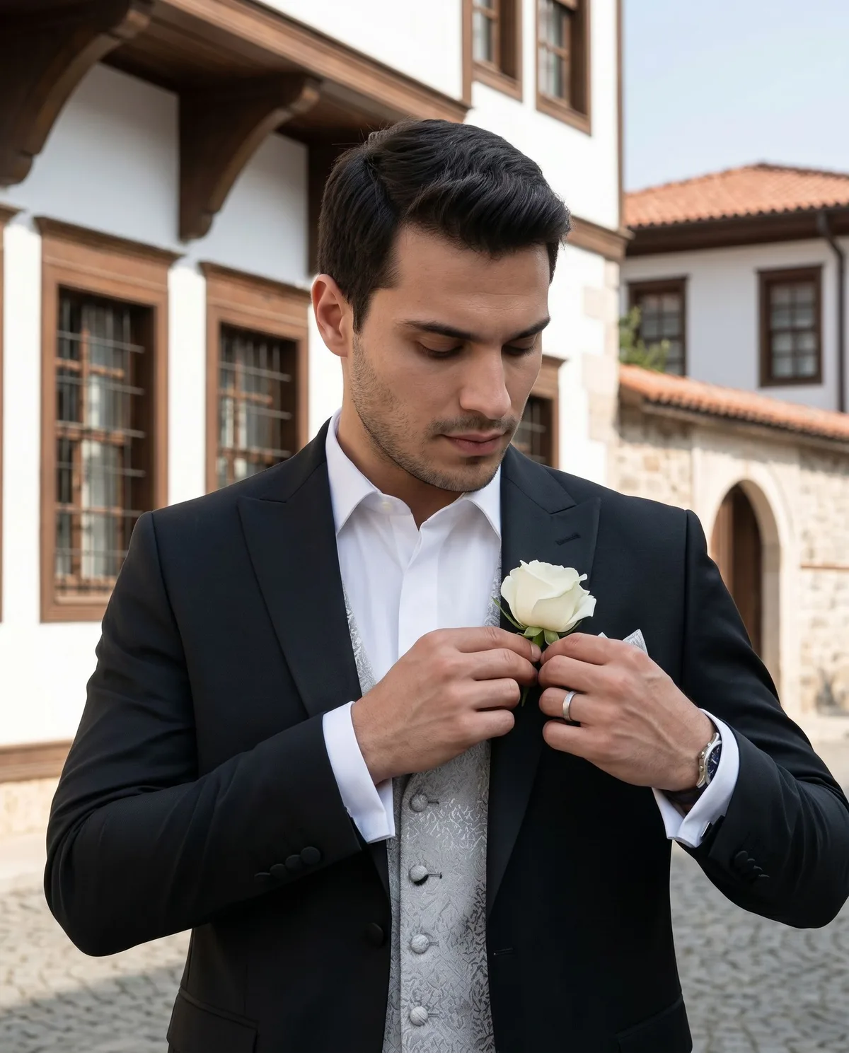 Siyah Damatlık, Gümüş Yelek - 3