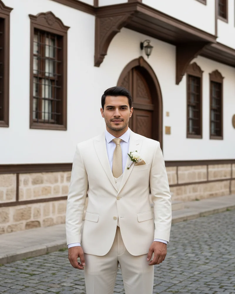 Krem Damatlık, Altın Detay