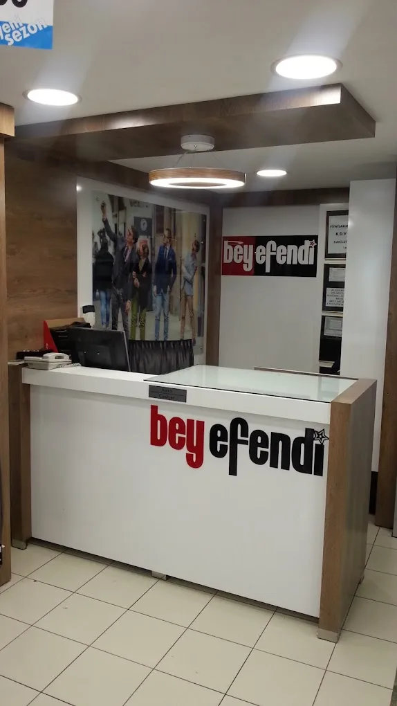 Beyefendi mağaza resepsiyon